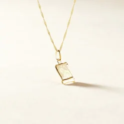 Pendentif Lamie Zodiaque Parchemin Or Jaune