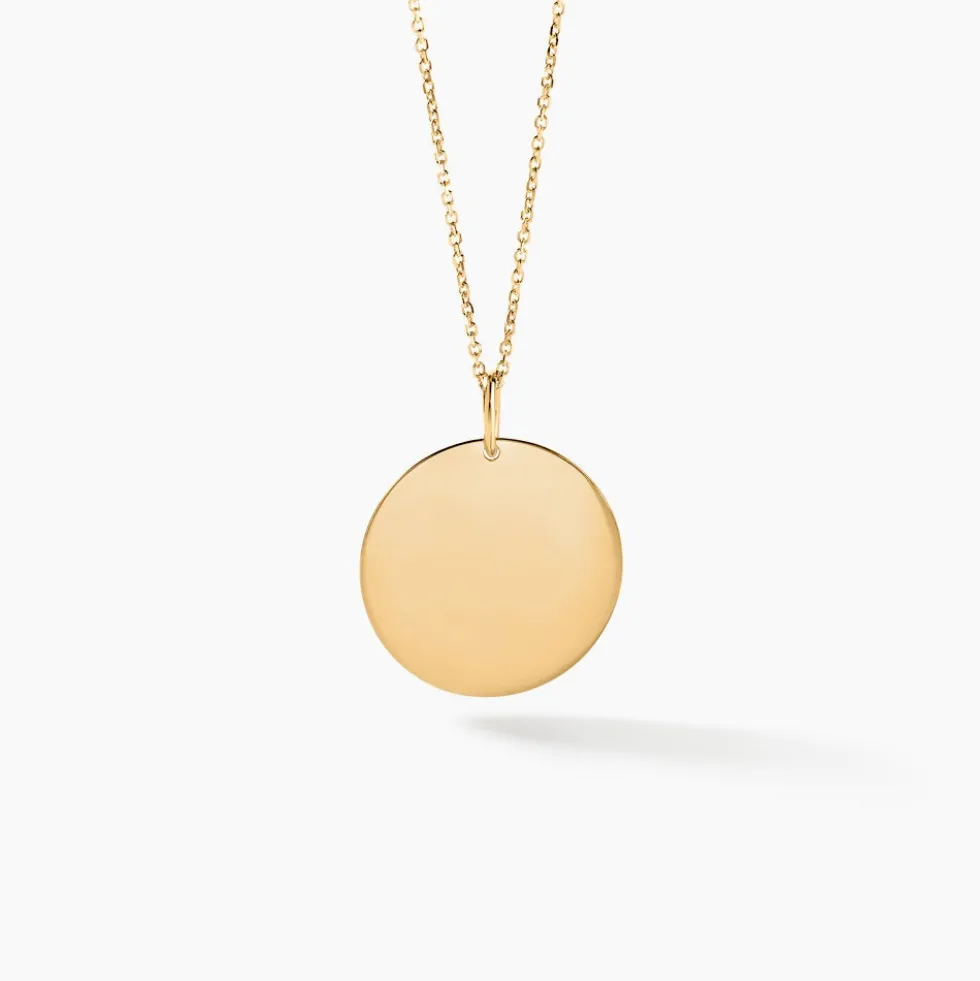 Pendentif Lisa Or Jaune