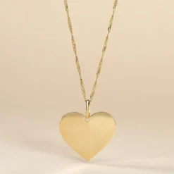 Pendentif Lisa Or Jaune