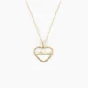 Pendentif Loove Or Jaune Diamant