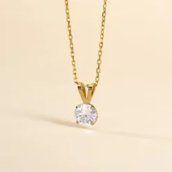 Pendentif Mabila Or Jaune Oxyde De Zirconium
