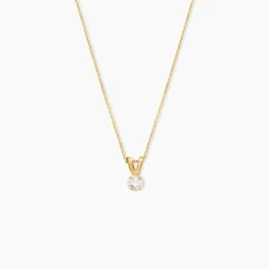 Pendentif Mabila Or Jaune Oxyde De Zirconium