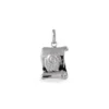 Pendentif Marie-colette Argent Blanc