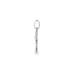 Pendentif Maurise Argent Blanc