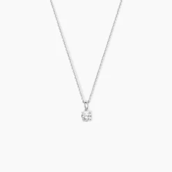 Pendentif One Or Blanc Diamant