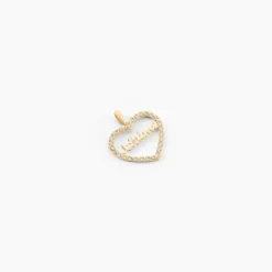Pendentif Or Jaune Derry Oxyde De Zirconium