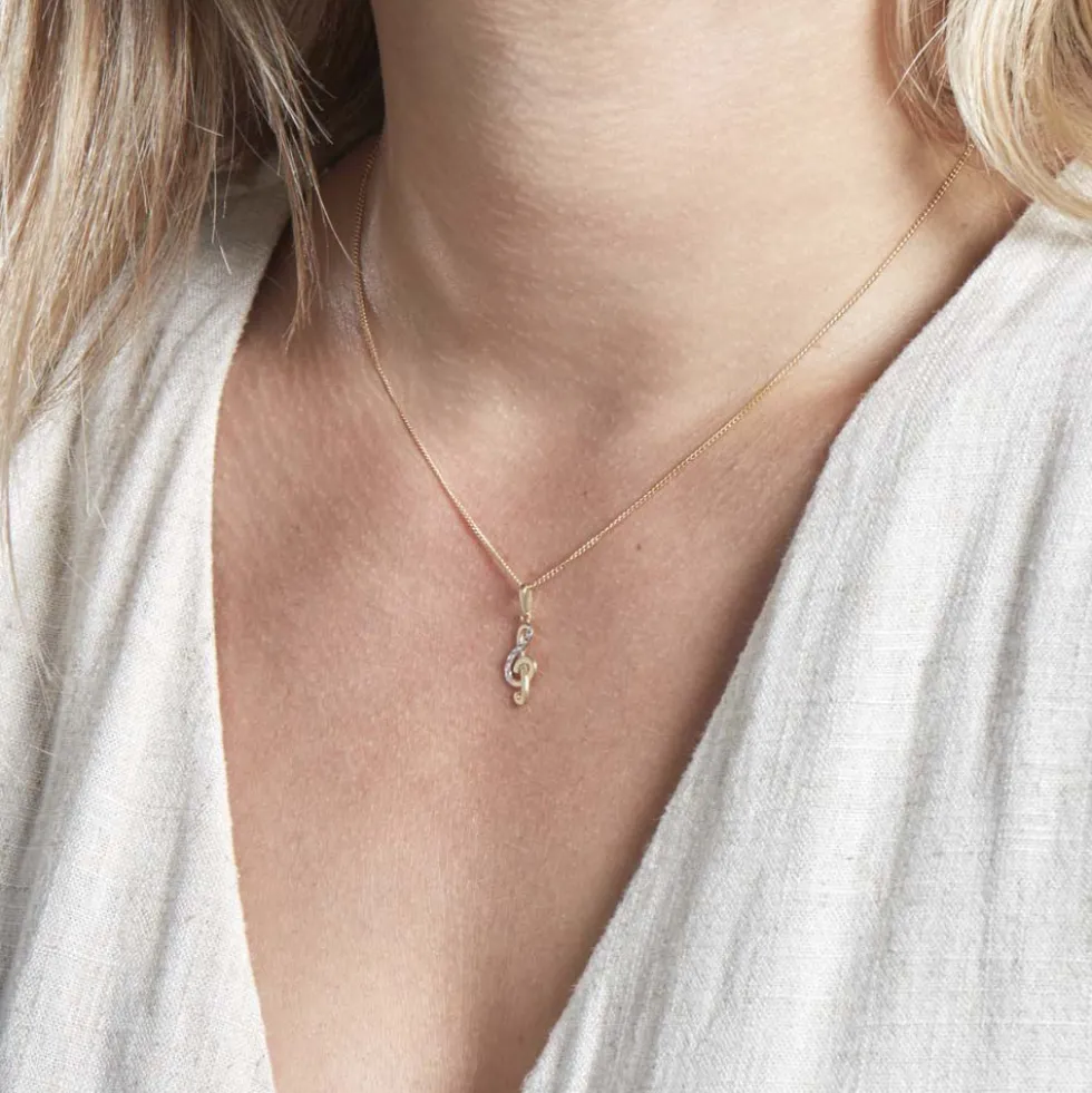 Pendentif Or Jaune Fausta