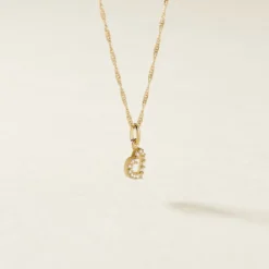 Pendentif Or Jaune Oxyde