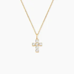 Pendentif Or Jaune Sebastian Oxyde De Zirconium