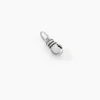 Pendentif Oskar Argent Blanc