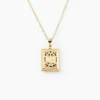 Pendentif Rahim Or Jaune