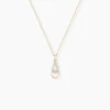 Pendentif Revelyne Or Jaune Oxyde De Zirconium