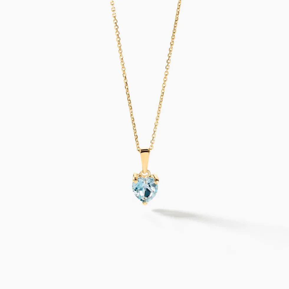 Pendentif Salona Or Jaune Topaze