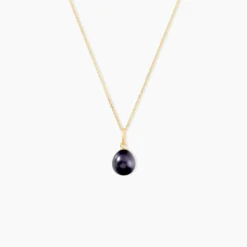 Pendentif Severiane Or Jaune Perle De Culture