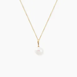 Pendentif Sibylle Or Jaune Perle De Culture