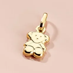 Pendentif Songea Ourson Or Jaune