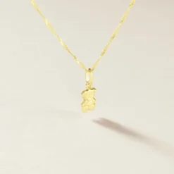 Pendentif Songea Ourson Or Jaune