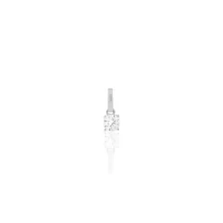 Pendentif Victoria Or Blanc Diamant