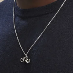 Pendentif Vince Argent Blanc