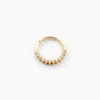 Piercing D'oreille Et/ou De Nez Unitaire Aneurin Or Jaune Oxyde