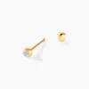 Piercing Elpida Or Jaune Oxyde De Zirconium