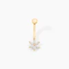 Piercing Elpis Or Jaune Oxyde De Zirconium