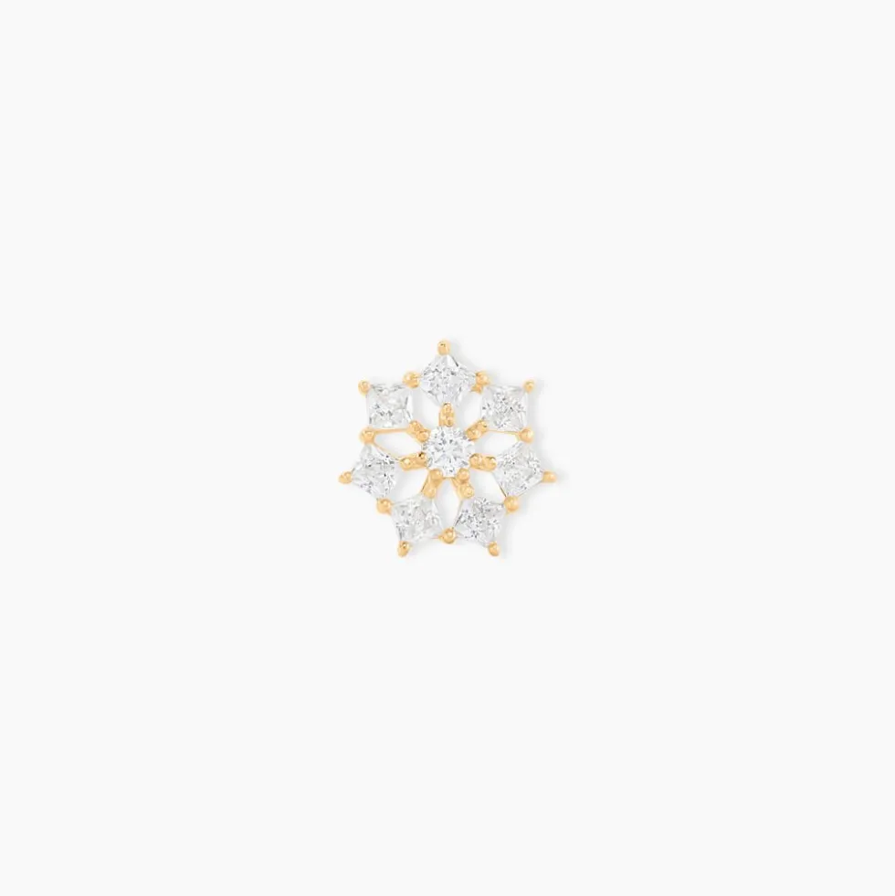 Piercing Marged Or Jaune Oxyde De Zirconium
