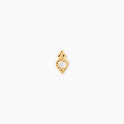 Piercing Shay Or Jaune Oxyde De Zirconium
